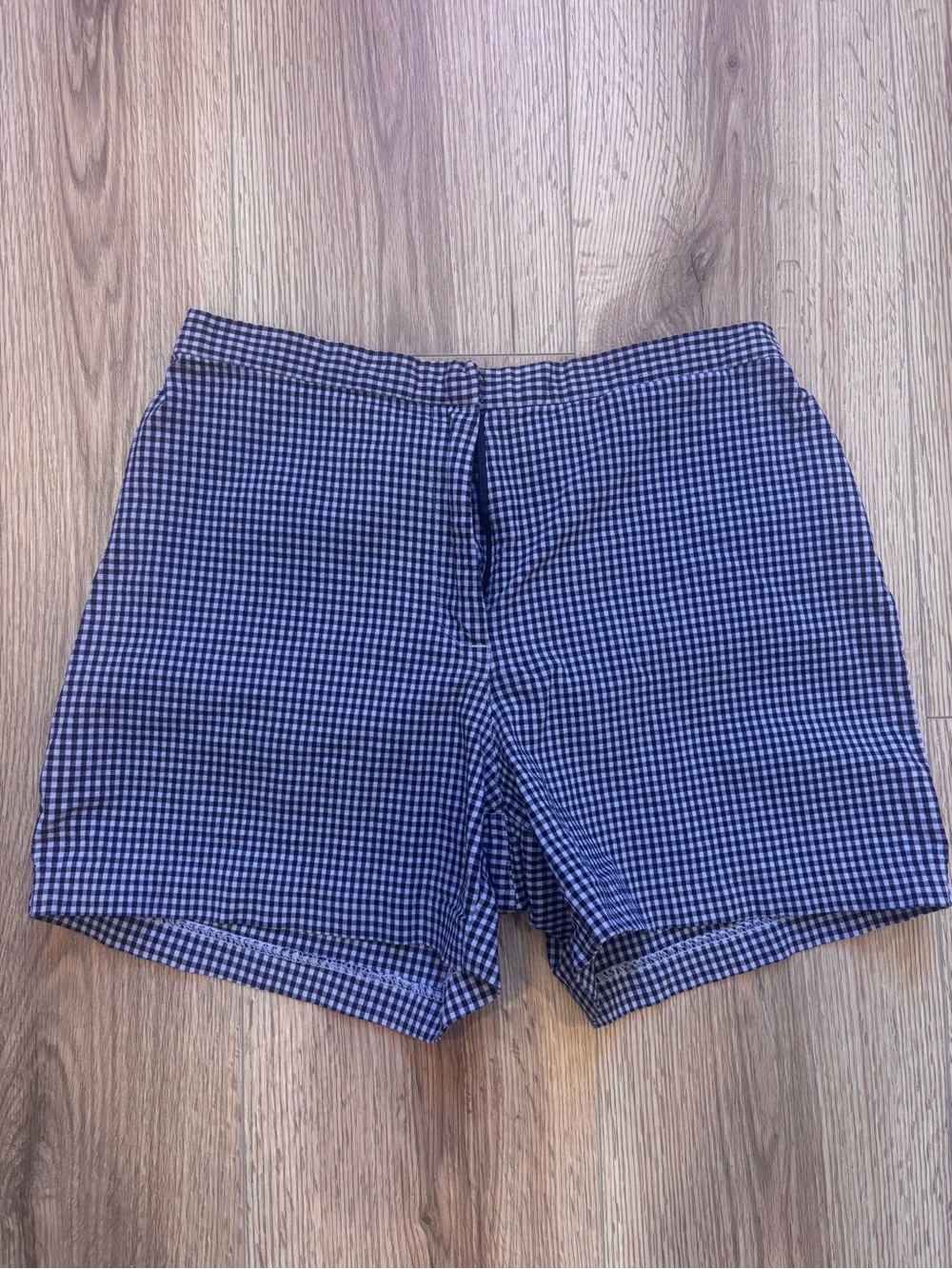 Vintage NY&Co. High Waist Gingham Shorts